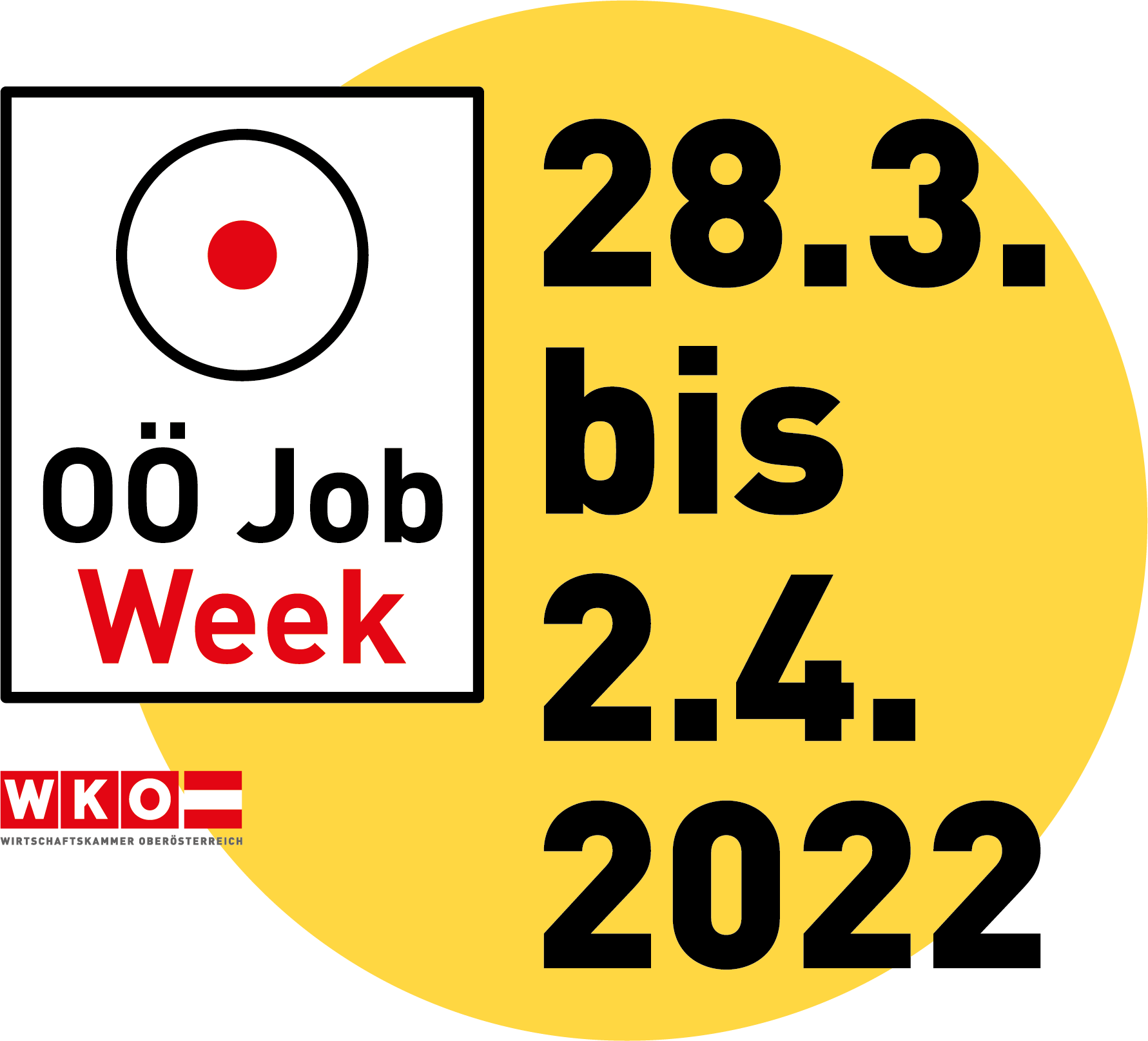 Wir sind dabei bei der OÖ Job Week von 28.3. - 2.4.2022!